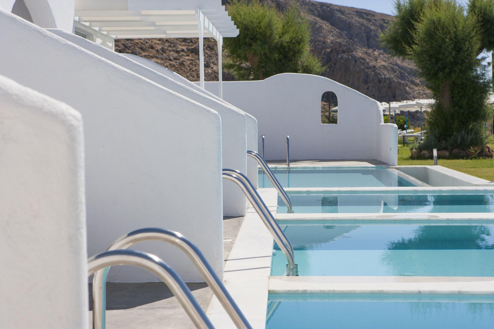 Lindos Sun Hotel Bagian luar foto