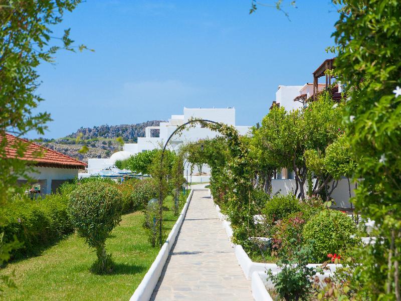 Lindos Sun Hotel Bagian luar foto