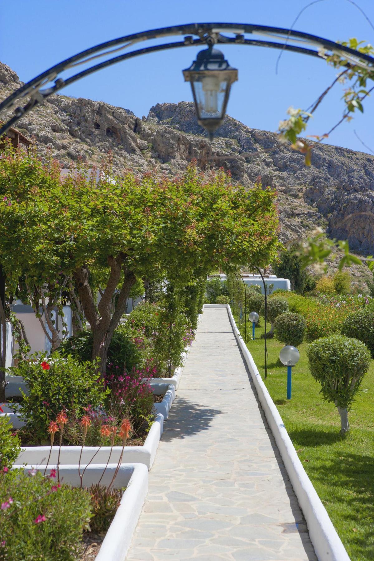 Lindos Sun Hotel Bagian luar foto