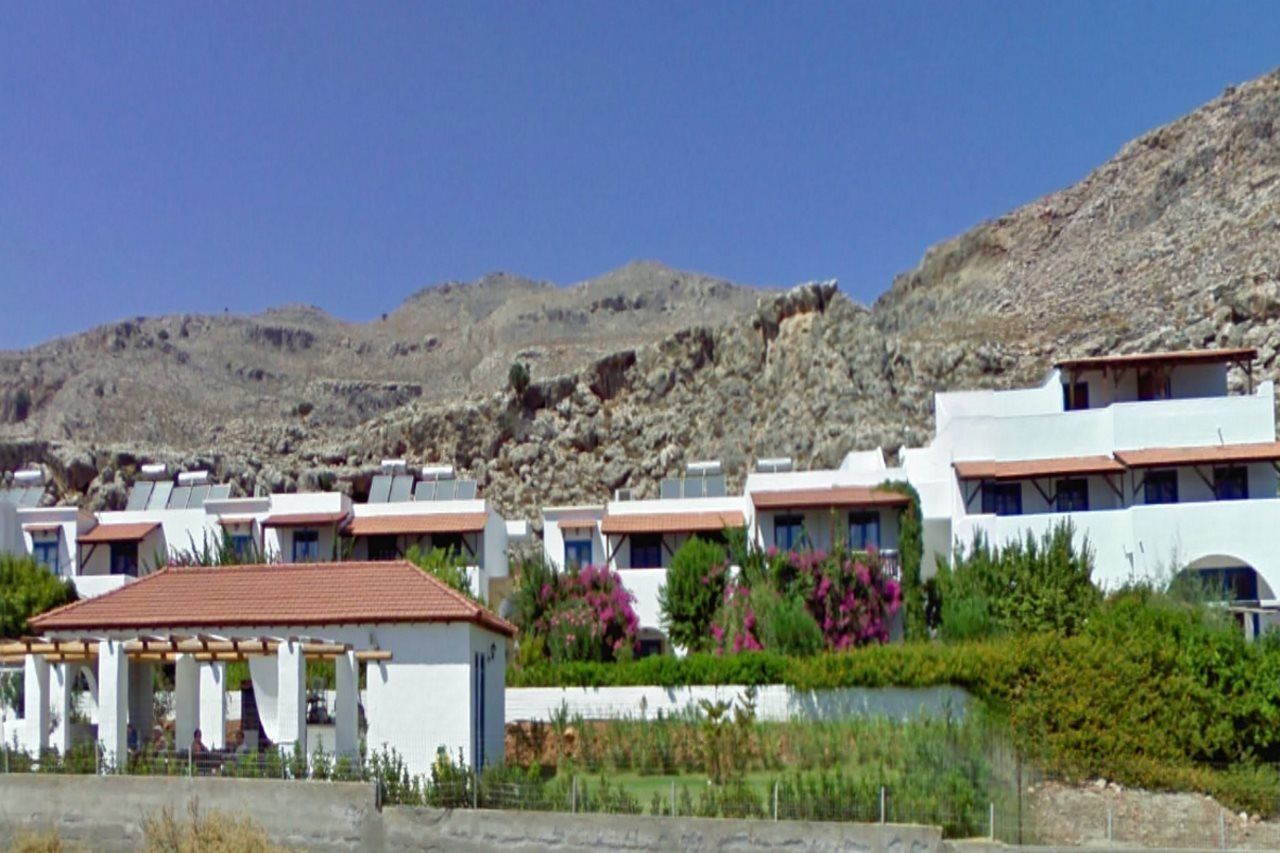 Lindos Sun Hotel Bagian luar foto