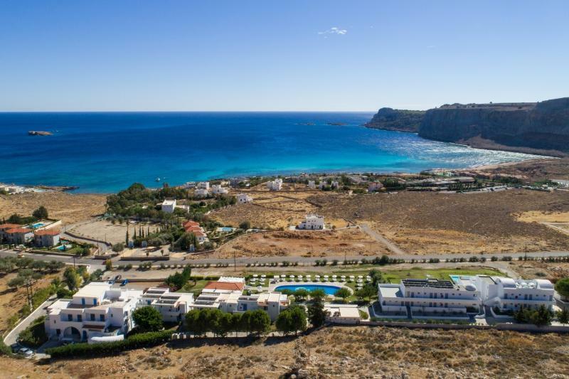 Lindos Sun Hotel Bagian luar foto